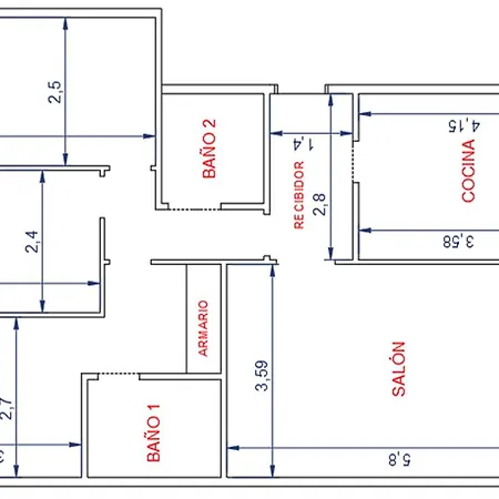 Acogedor Piso En Maliano * Camargo